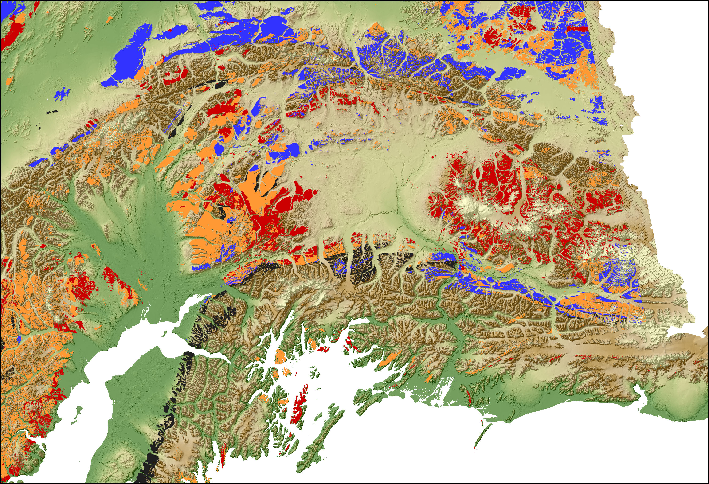 Interactive geologic map of Alaska